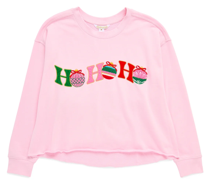 04-88-A90BL Shiraleah HO HO HO Lounge Sweatshirt 0