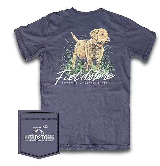 960 Fieldstone Golden Pup T-Shirt Anchor Slate 0