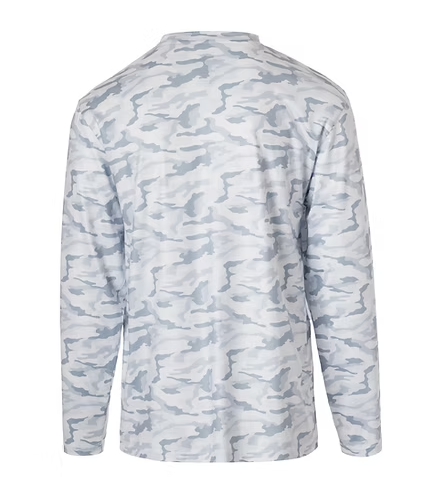 710 Fieldstone Camo Dry Fit Long Sleeve Tee Snow 0