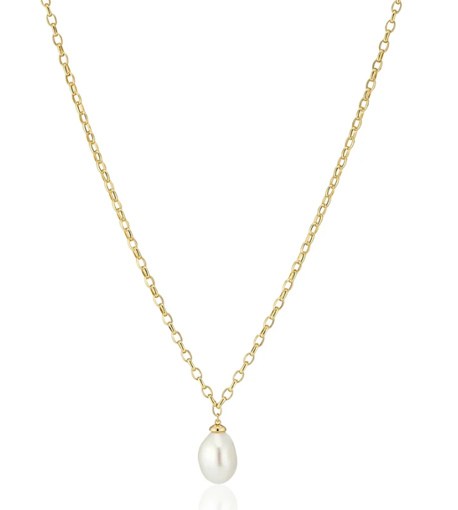 18282 Sif Jakobs 18K Gold Plated Sterling Silver Padua Uno Necklace 0