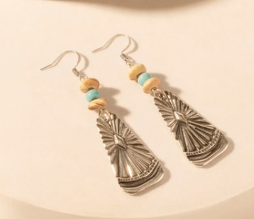 S-14756 Myra Bag Sedona Sun Dangle Earrings 0