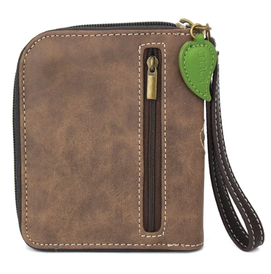 839SF3 Chala Zip-Around Wallet - Sunflower - Brown 0
