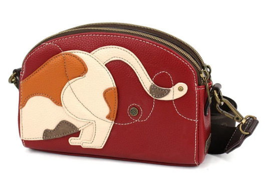 866CT9 Chala Toaster Crossbody - Cat - Burgundy 0