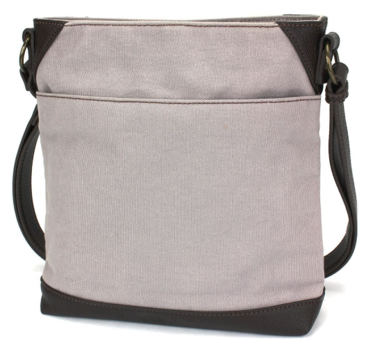923HRT5 Chala Safari Crossbody - Horse - Gray 0