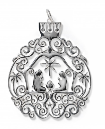 726 DER 2024 SGONATIVITY Southern Gates Nativity Ornament 0