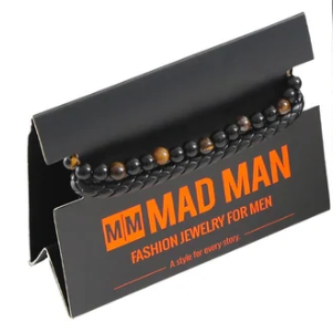 30351 Mad Man Brown Lava Bracelet 0