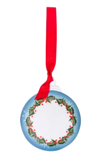 35775 Divinity Boutique Metal Ornament Merry Christmas Snowman 0