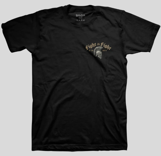 APT5257 Kerusso Fight the Good Fight T-shirt Black