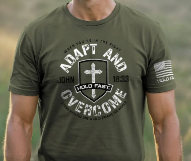 KHF2301 Kerusso Adapt and Overcome Short Sleeve T-shirt Military Green