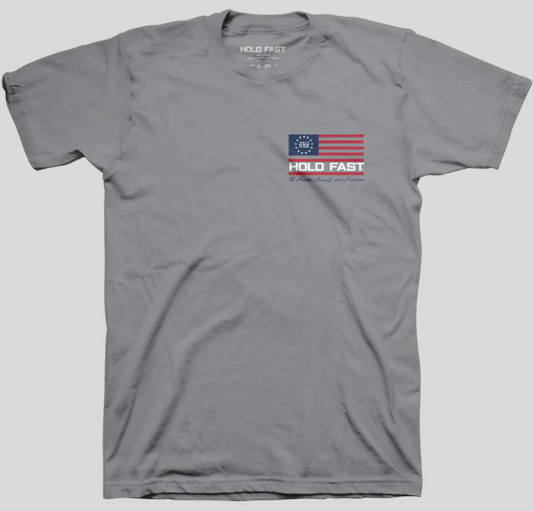 KHF5303 Kerusso Hold Fast Colonial Soldier T-Shirt Gravel