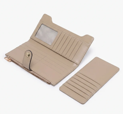 WL2792RF Jen & Co. Violet RFID Fold-Out Wallet 0