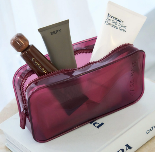 CM061810 Case-Mate Jelly Makeup Bag - Mulberry 0