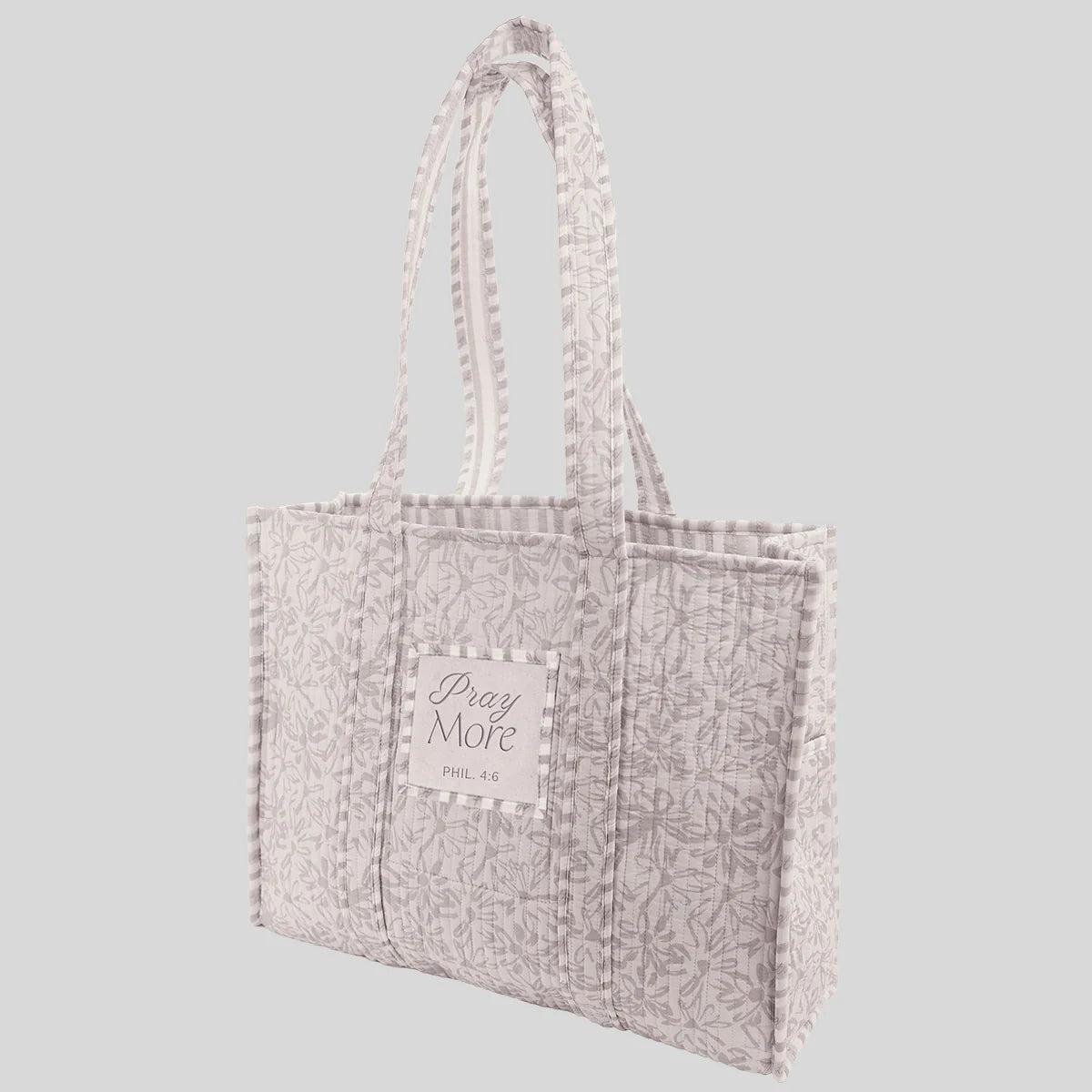 TOTE152 Grace & Truth Womens Tote Bag Pray More 0