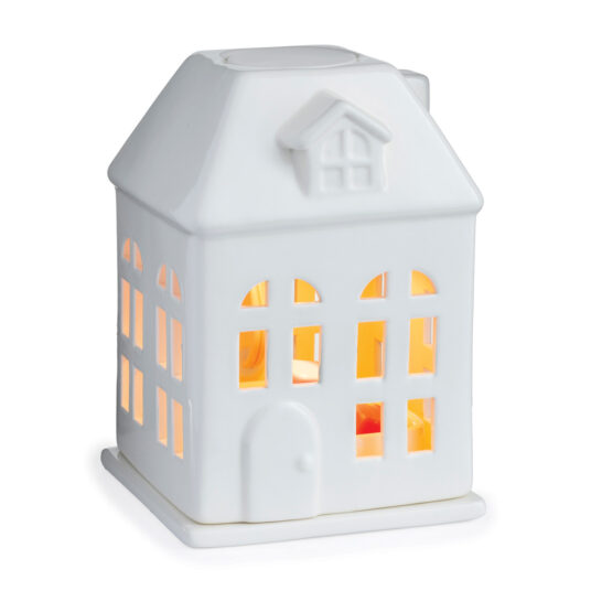 TWPHS Candle Warmers Canopy Illumination Warmer Porcelain House 0
