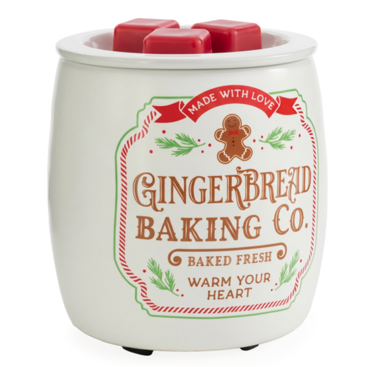 WWGCJ Candle Warmers Electric Wax Warmer Gingerbread Cookie Jar 0