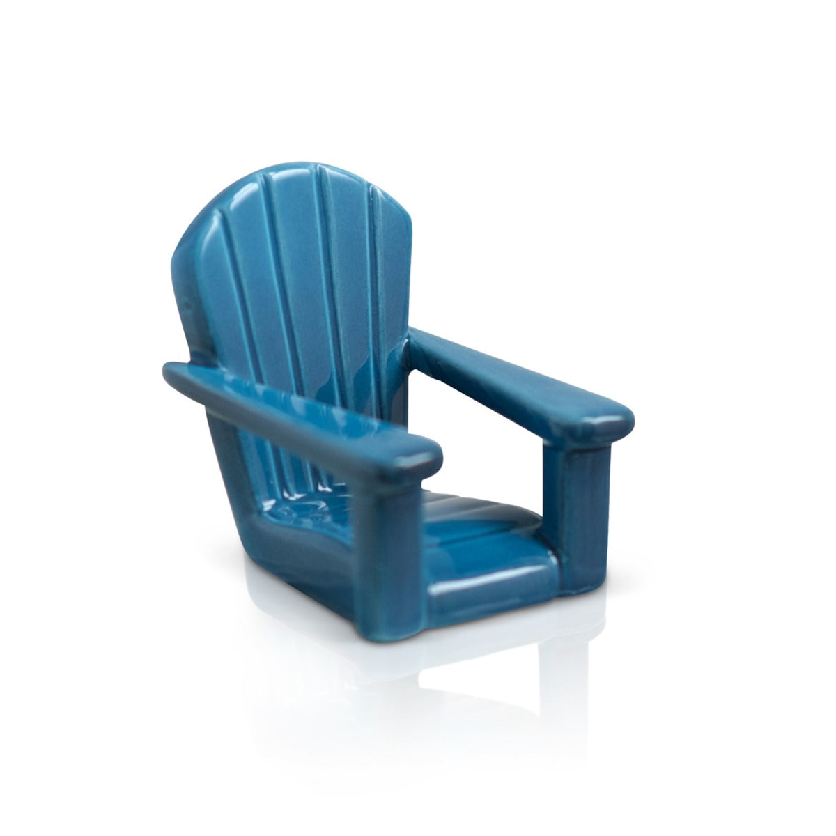 Nora Fleming Chillin' Chair Blue Mini