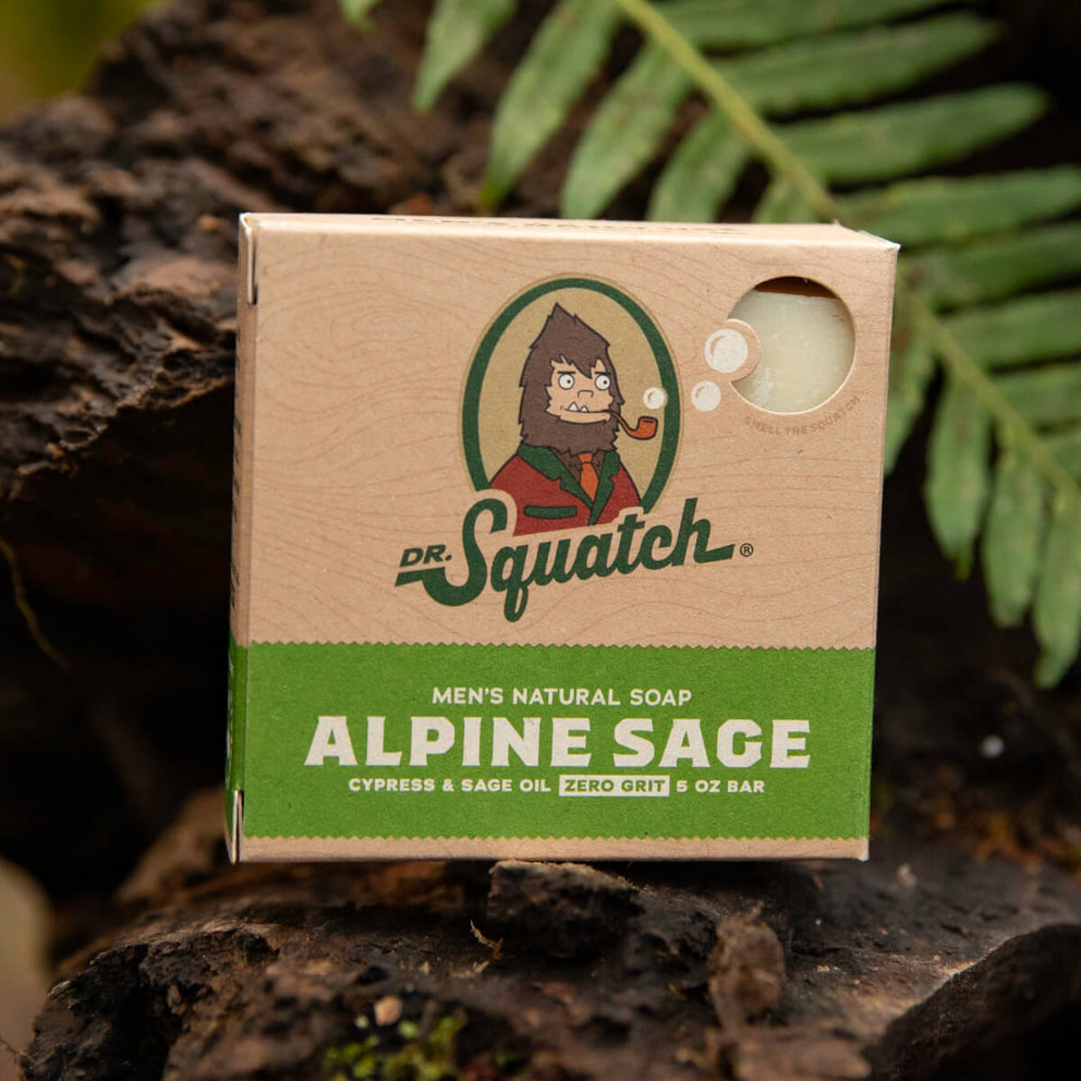 Dr. Squatch 5oz Bar Soap - Alpine Sage
