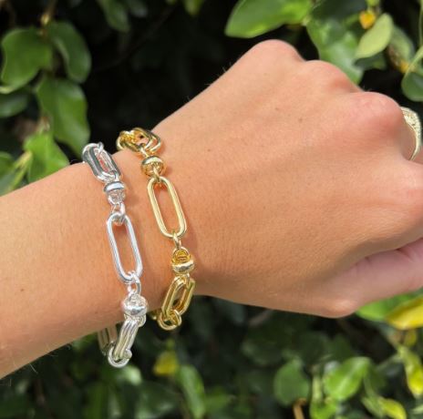 Southern Gates Gold Plated Aurora Bracelet 7.5"