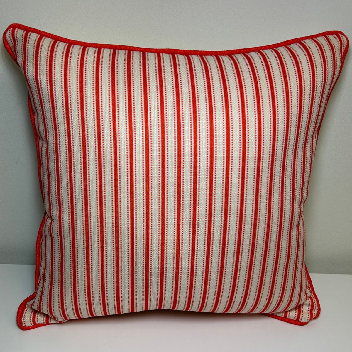 Clemson Paw Go Tigers Pillow With Clemson Orange Ticking