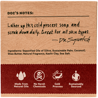 Dr. Squatch 5oz Bar Soap - Bay Rum