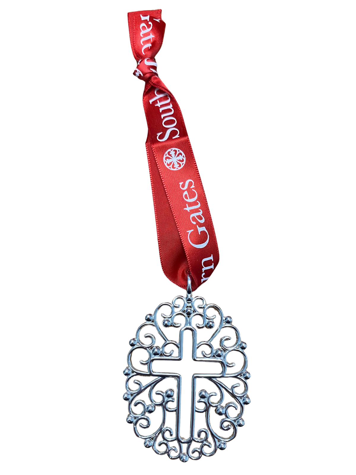 723 2020SGO Southern Gates 2020 Inspiration Filigree Cross Ornament 0