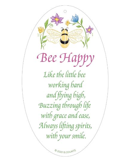 Bee Happy Ornament