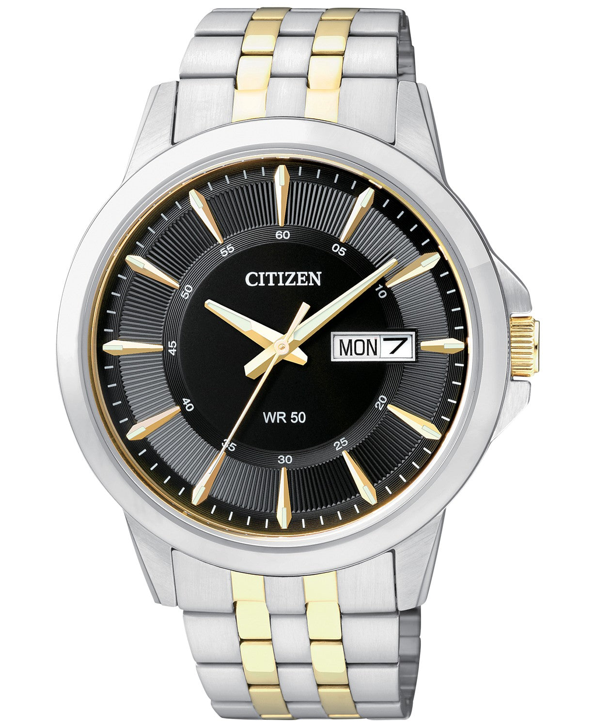 Mens Two-Tone Citizen Quartz Watch