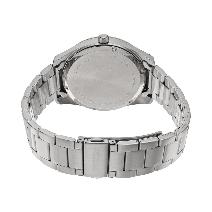 Mens Stainless Steel Citizen Quartz Watch