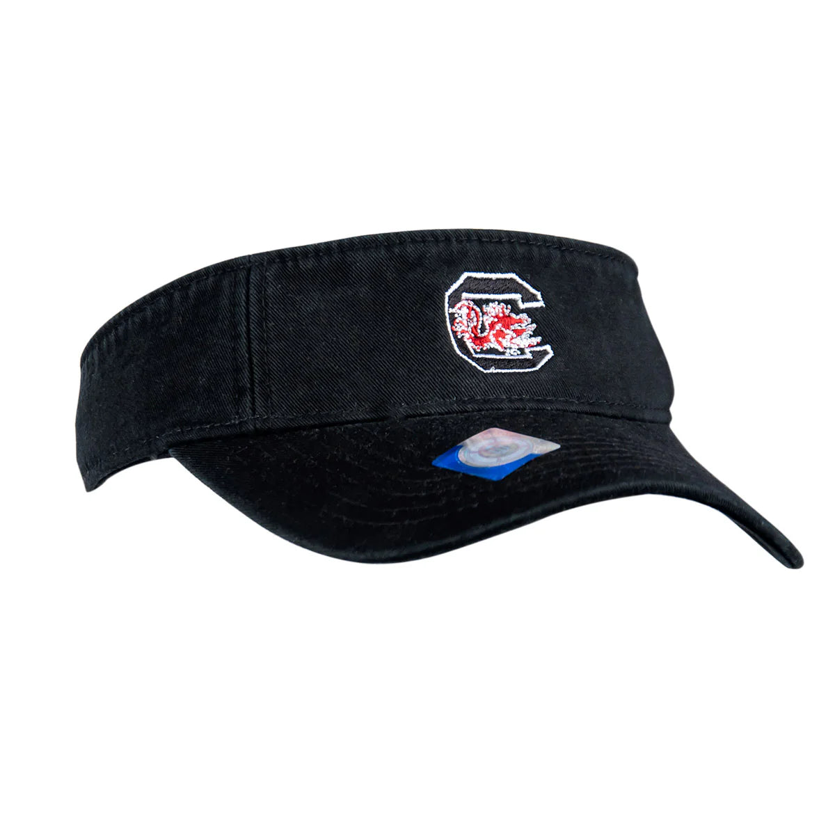 Palmetto Shirt Co. Gamecock Block C Visor Black