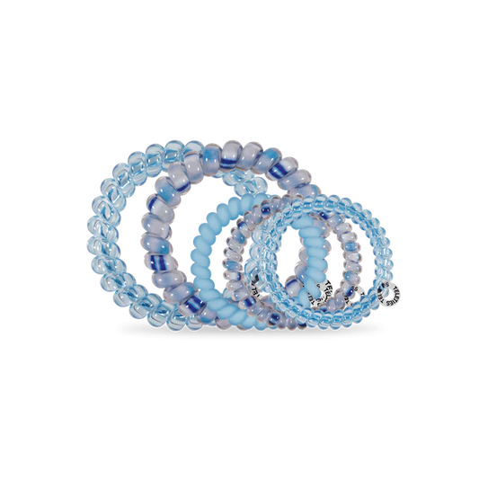 TT-M-101 Teleties Blue Lagoon Mix Pack Hair Ties