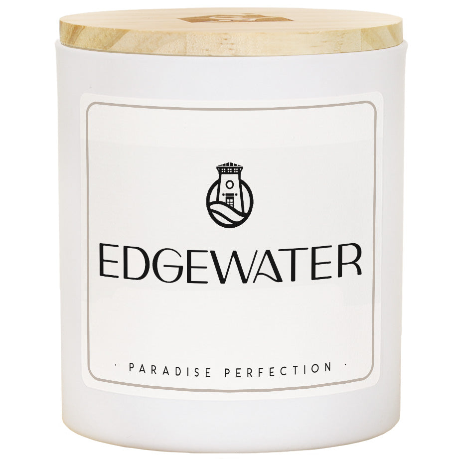 Edgewater Logo Candle - Vanilla