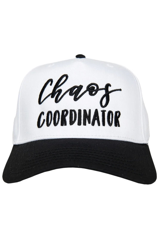 KDC-BC-396 Katydid Chaos Coordinator Two-Toned Vintage Hat Black White