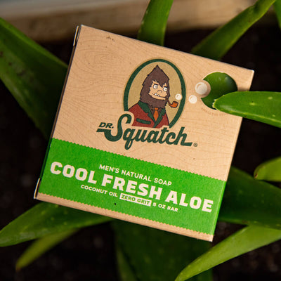 Dr. Squatch 5oz Bar Soap - Cool Fresh Aloe