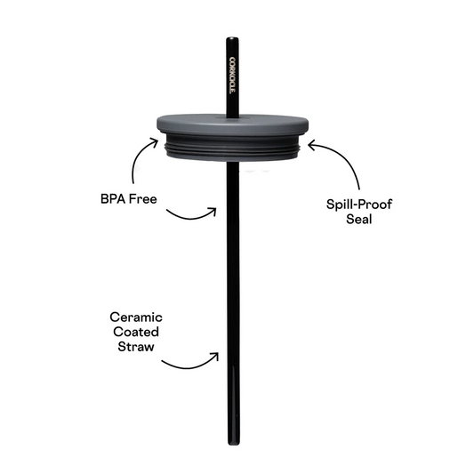 Corkcicle Cold Cup Lid & Straw