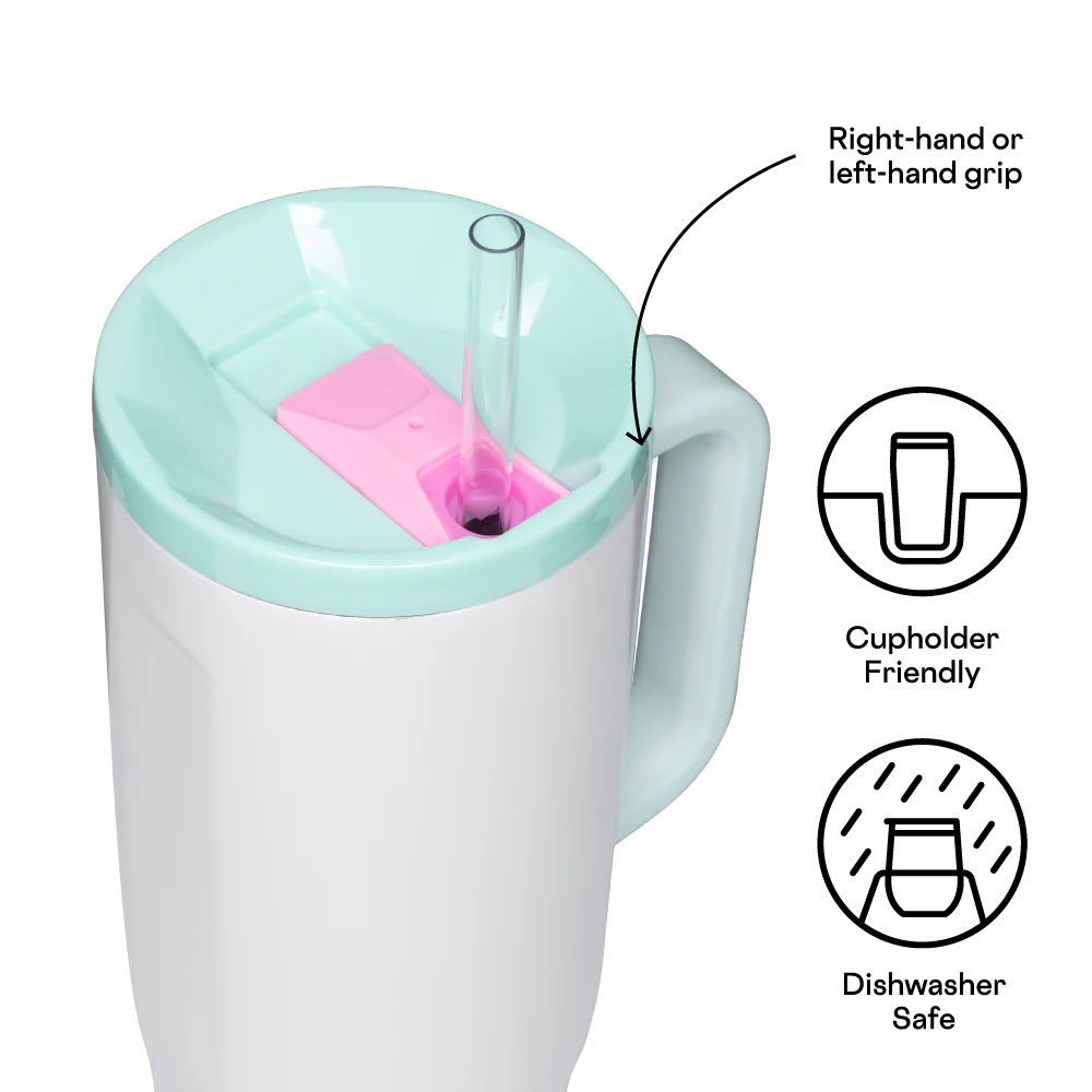 Corkcicle 40oz Cruiser Tumbler in Boardwalk Boogie