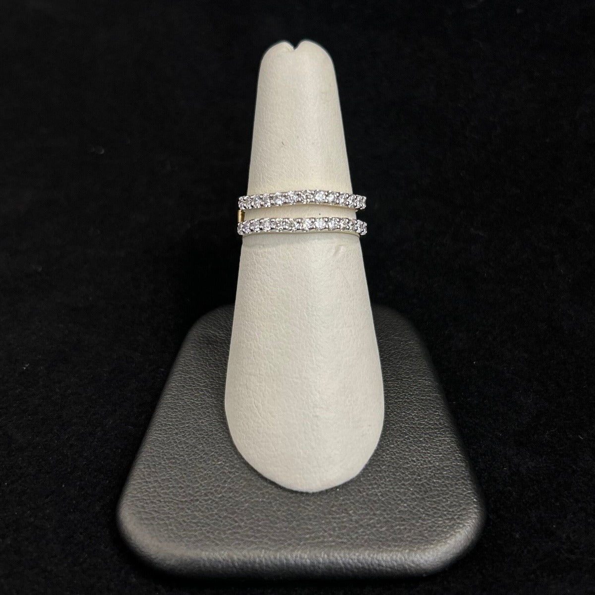 14K Yellow Gold .50CTTW Diamond Wrap