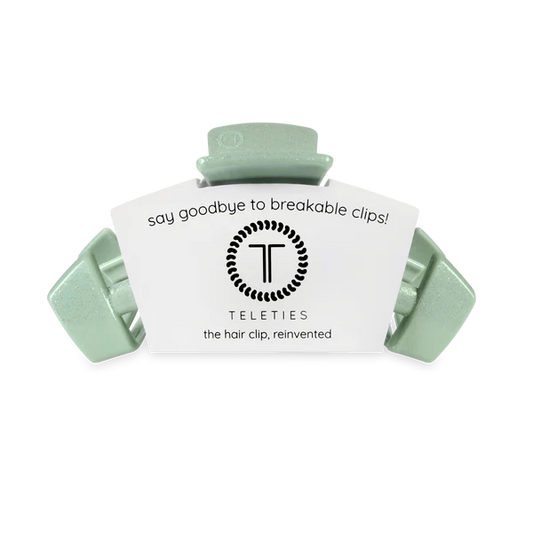 TT-CM01-240 Teleties Dew Drop Medium Classic Claw Clip