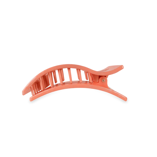 TT-FCL03-226 Teleties Dreamsicle Medium Flat Rectangle Hair Clip