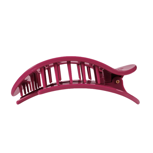 Teleties Large Flat Round Hair Clip - Wild Side