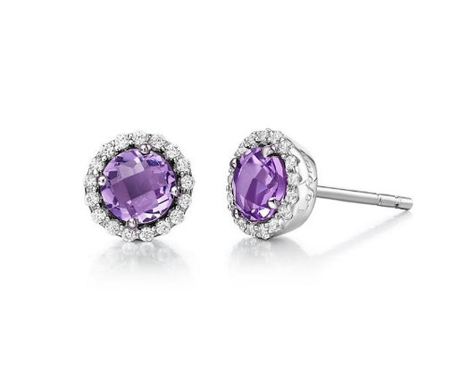 BE001 Lafonn Birthstone .34CT Earrings