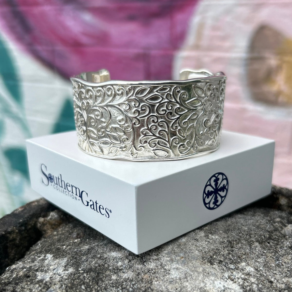 Southern Gates Oak Polish Cuff Bracelet
