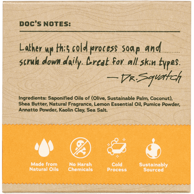 Dr. Squatch 5oz Bar Soap - Summer Citrus