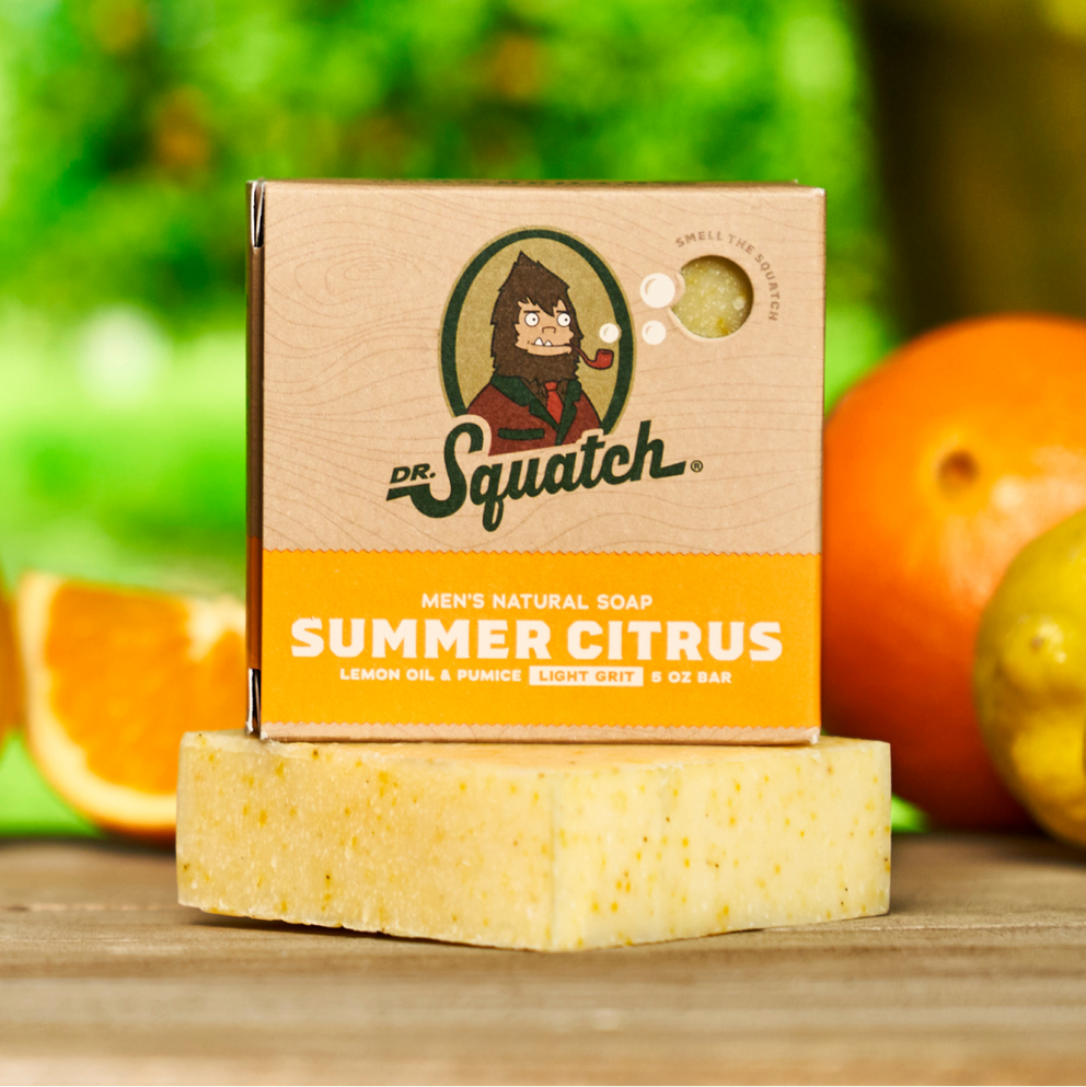 Dr. Squatch 5oz Bar Soap - Summer Citrus