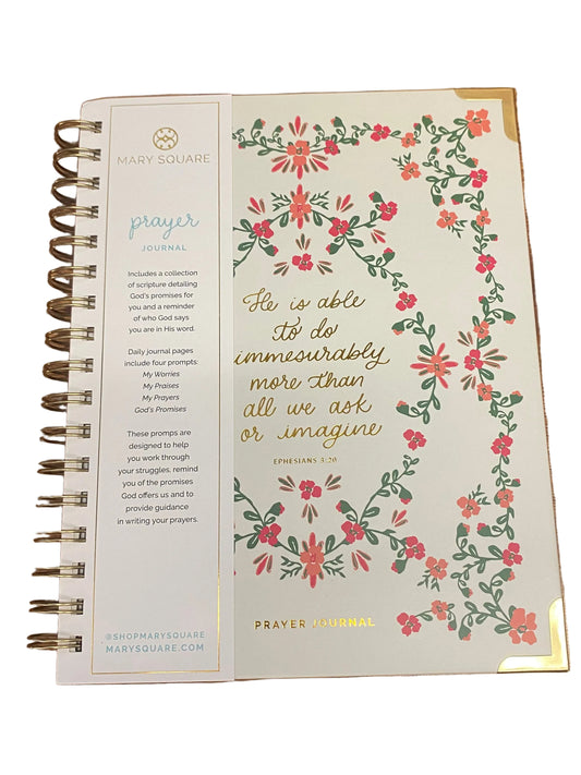 80169 Mary Square He is Able Prayer Journal 0