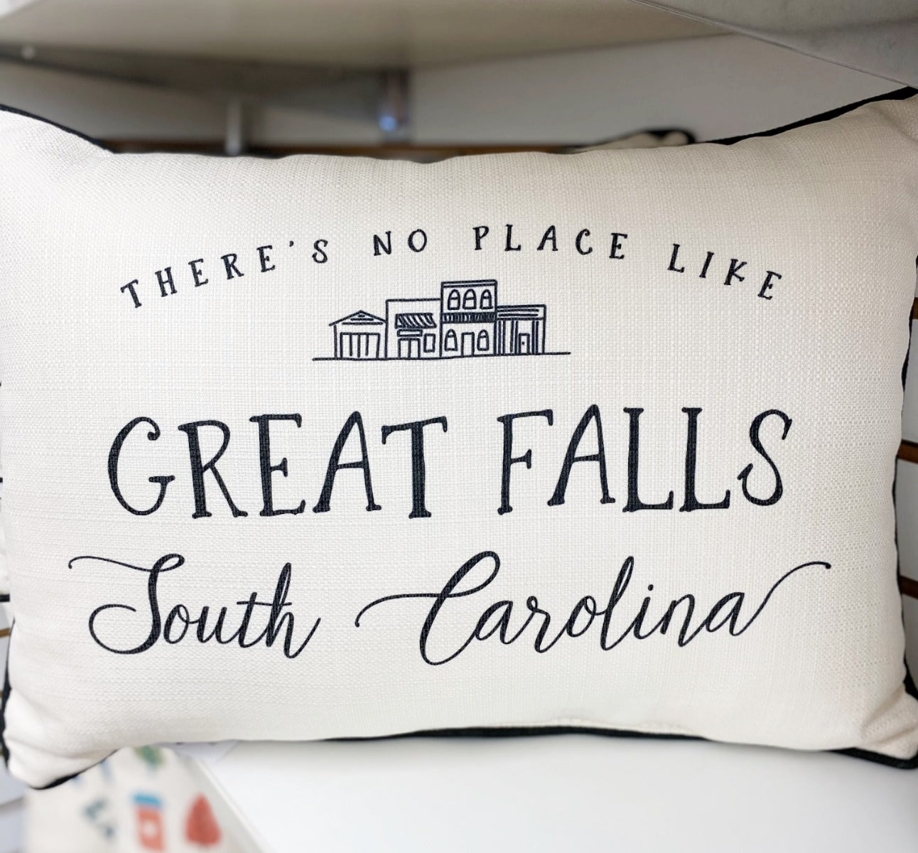 There's No Place Like Great Falls Pillow