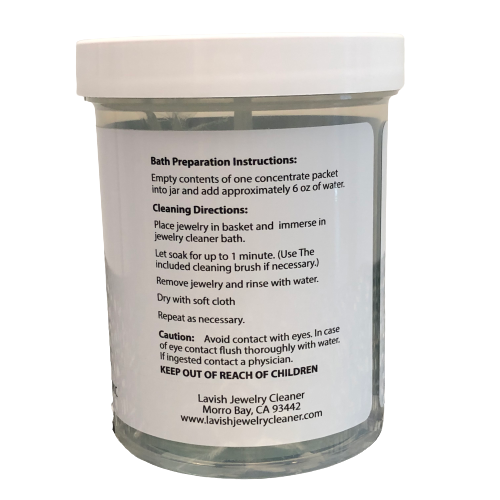 BATH-06-PRIV-EA Genelles Jewelry Bath Cleaner - 6oz