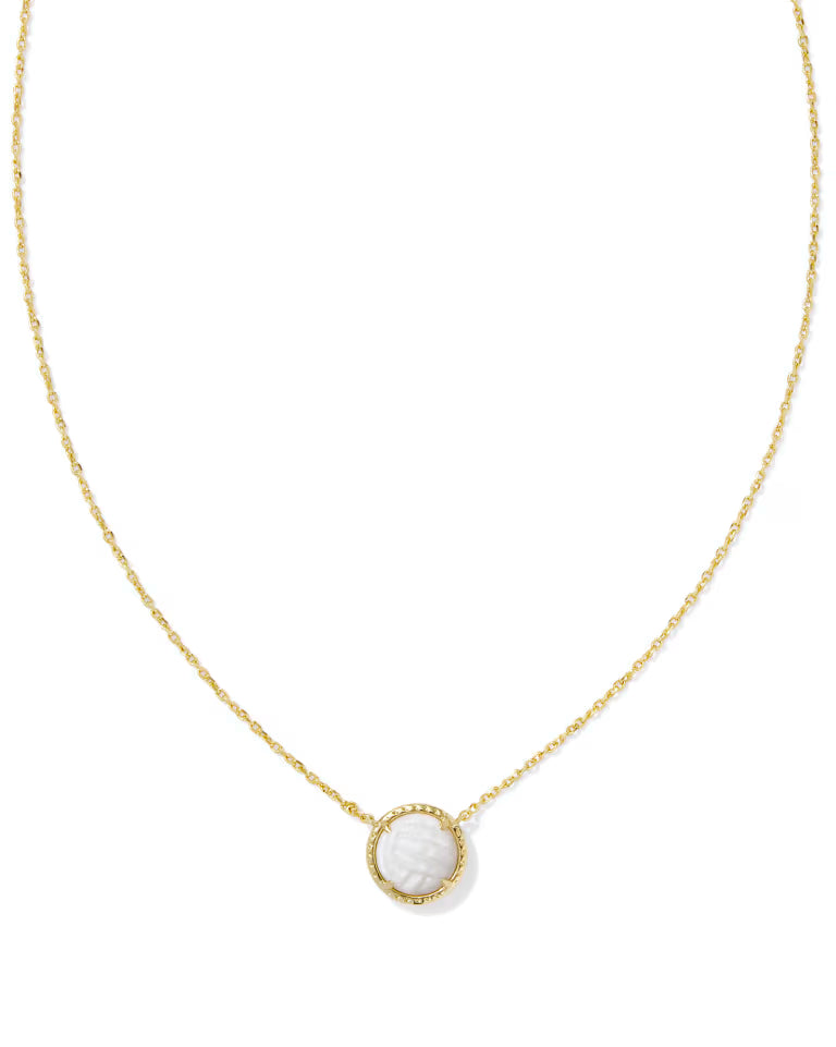 9608866061 Kendra Scott Volleyball Pendant Necklace