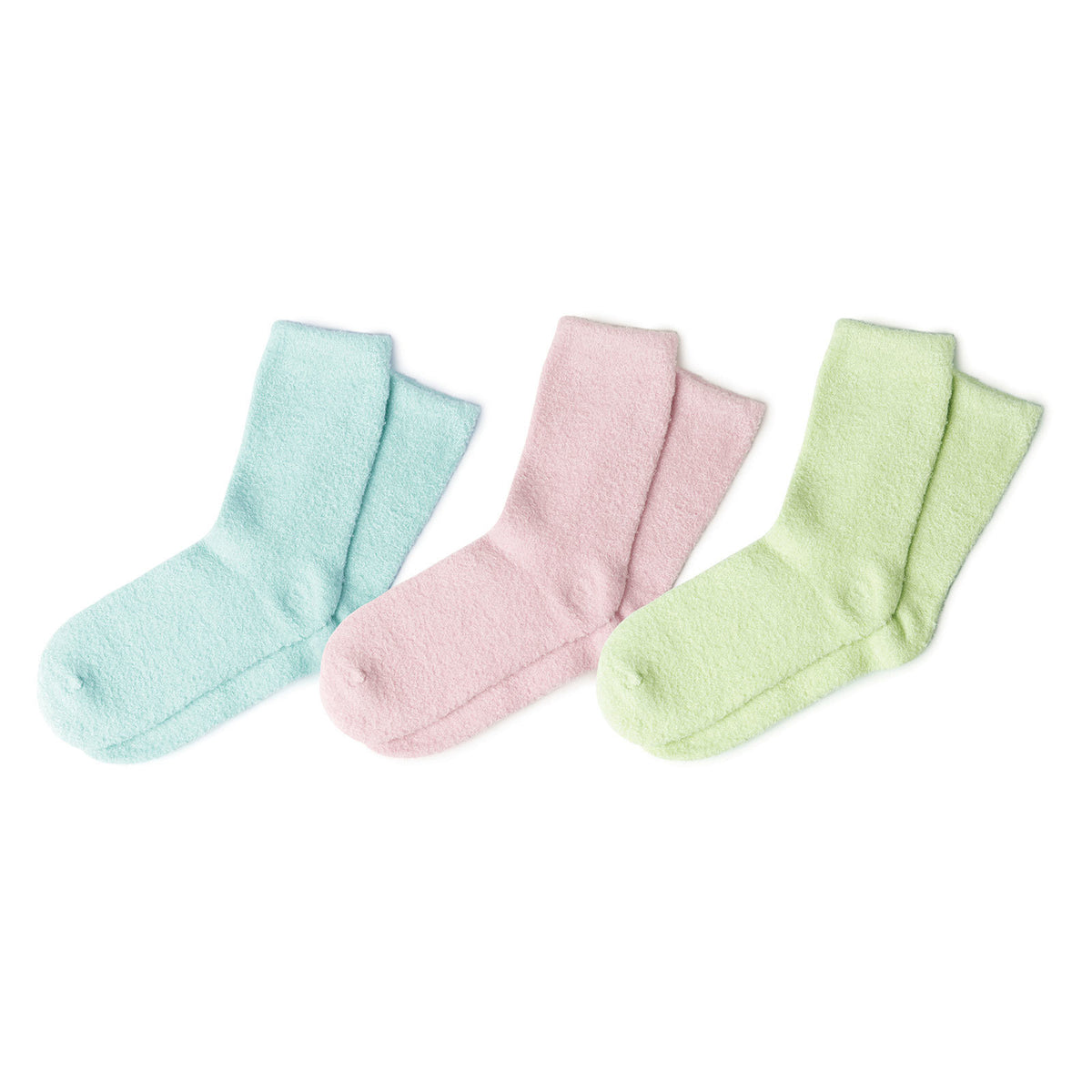 LLSCK24 Lemon Lavender® You Had Me At Aloe Super Soft Spa Socks 0