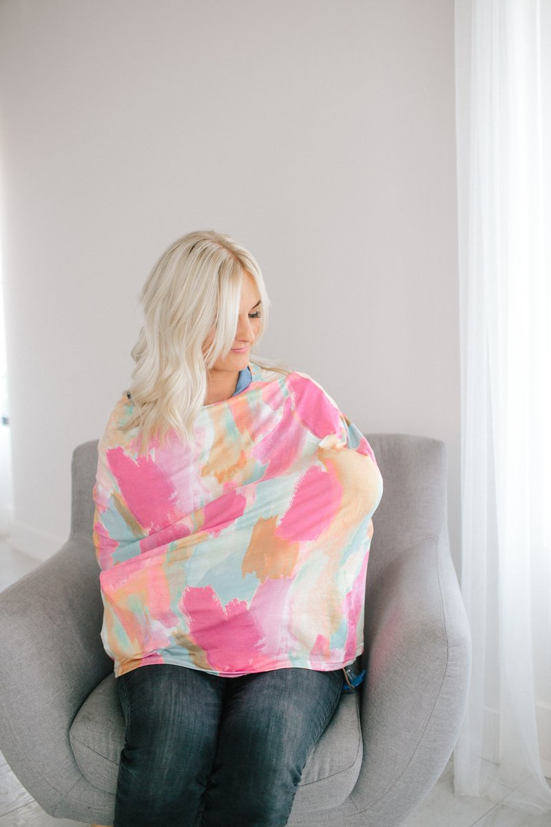 Multi-Use Car Seat Cover & Nursing Cover - Monet