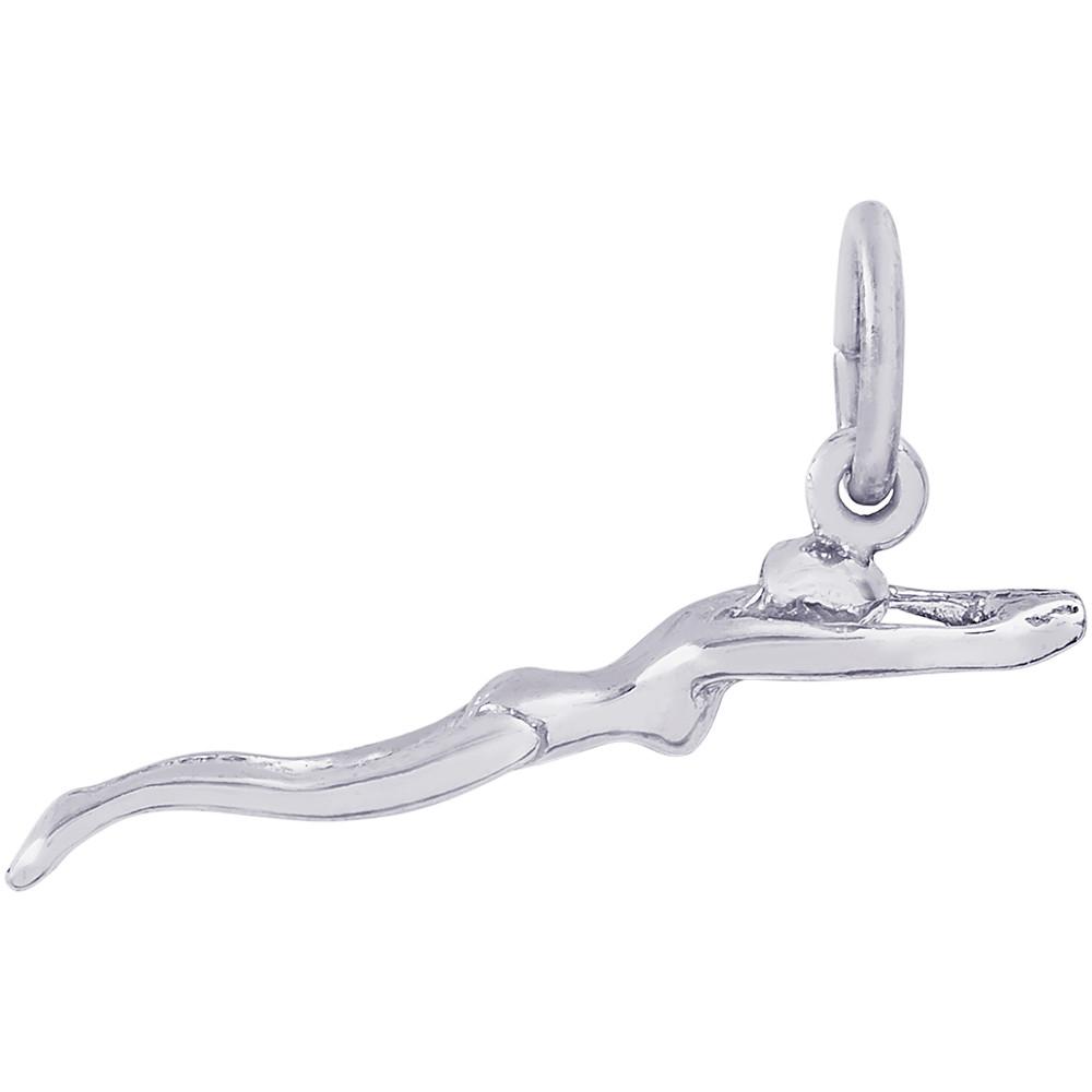 Female Swimmer Charm - Rembrandt